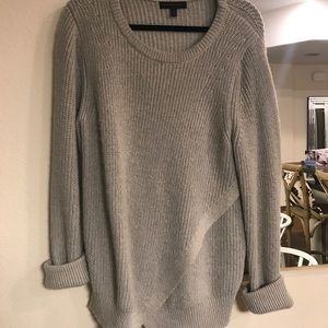 Grey Knit Banana Republic Sweater